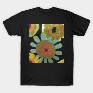 Funky Painted Flowers T-Shirt